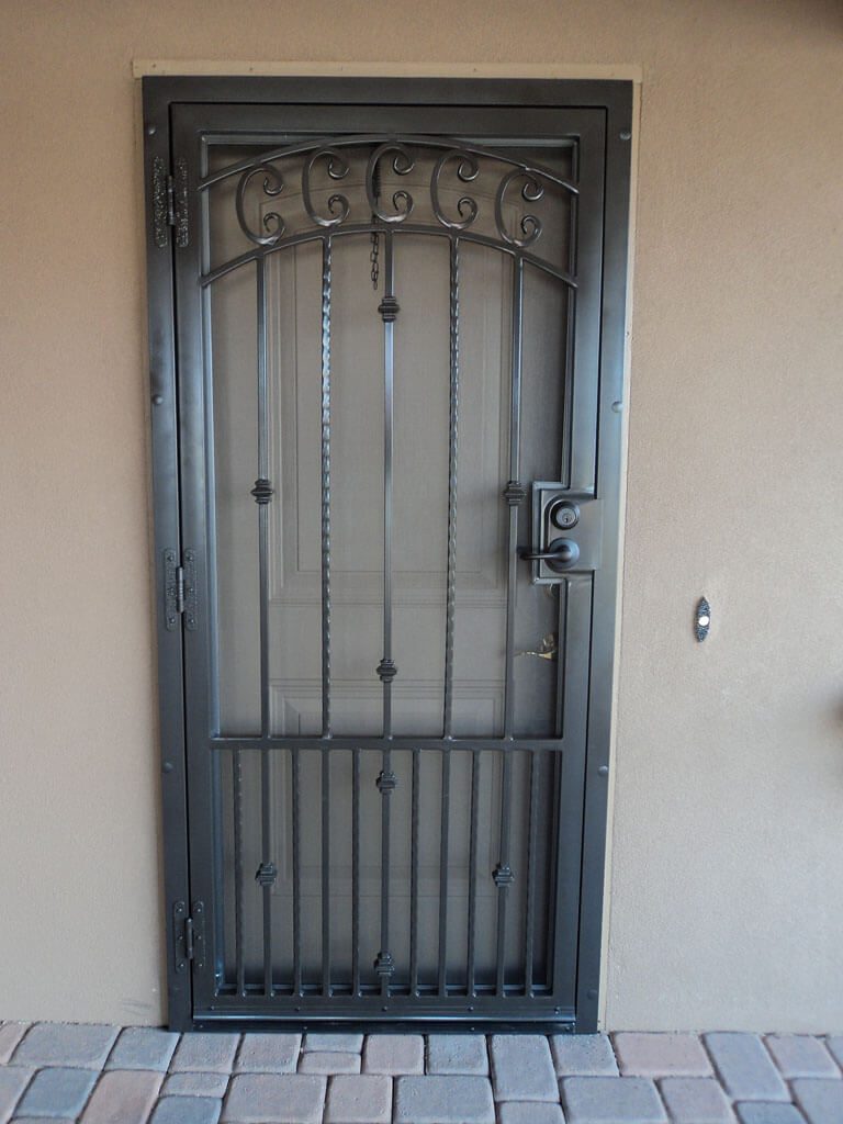 Iron Screen Door decorative Victorian handle 88-602 