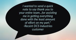 Customer review of DCS Industries in Phoenix AZ